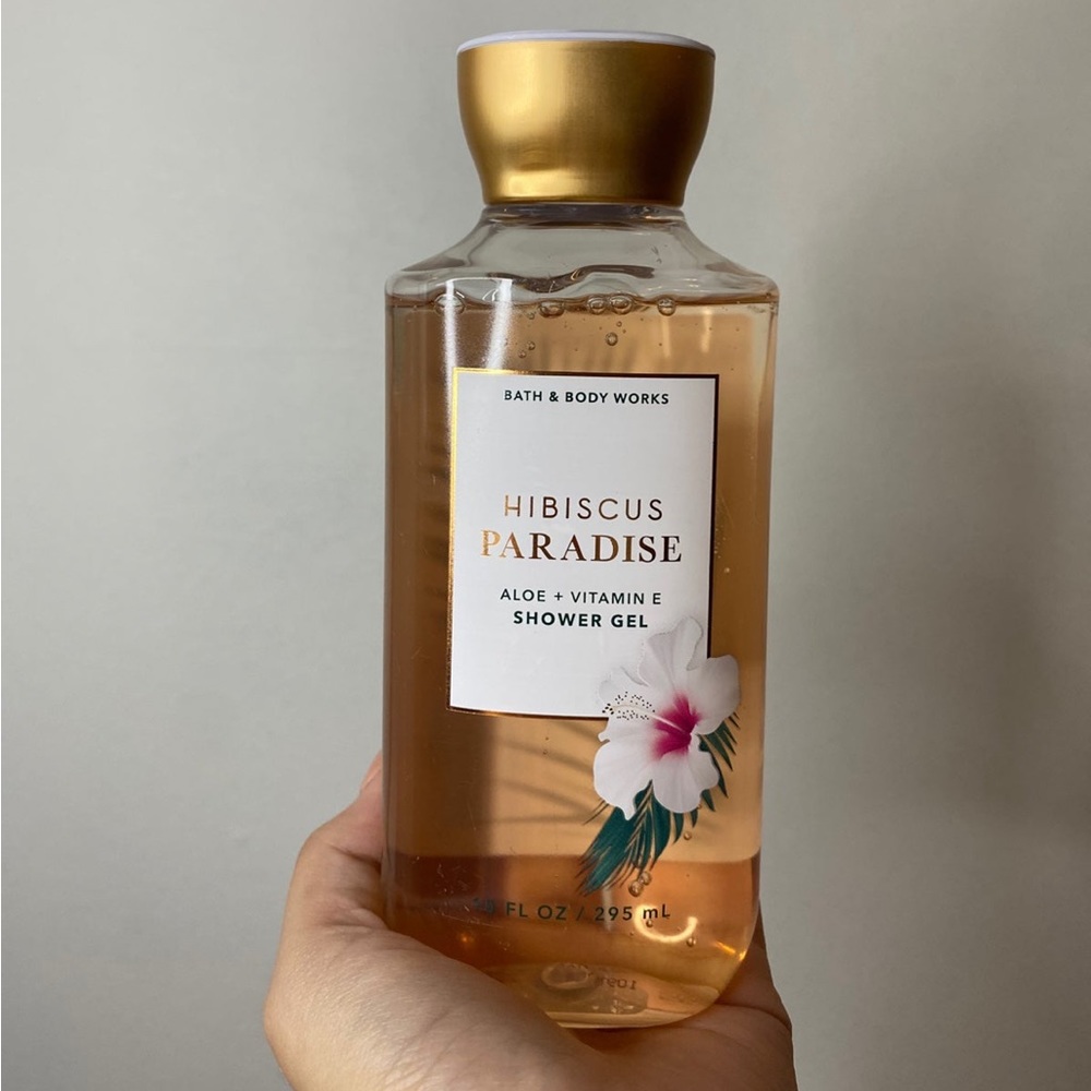 Bath and body works hibiscus paradise body gel